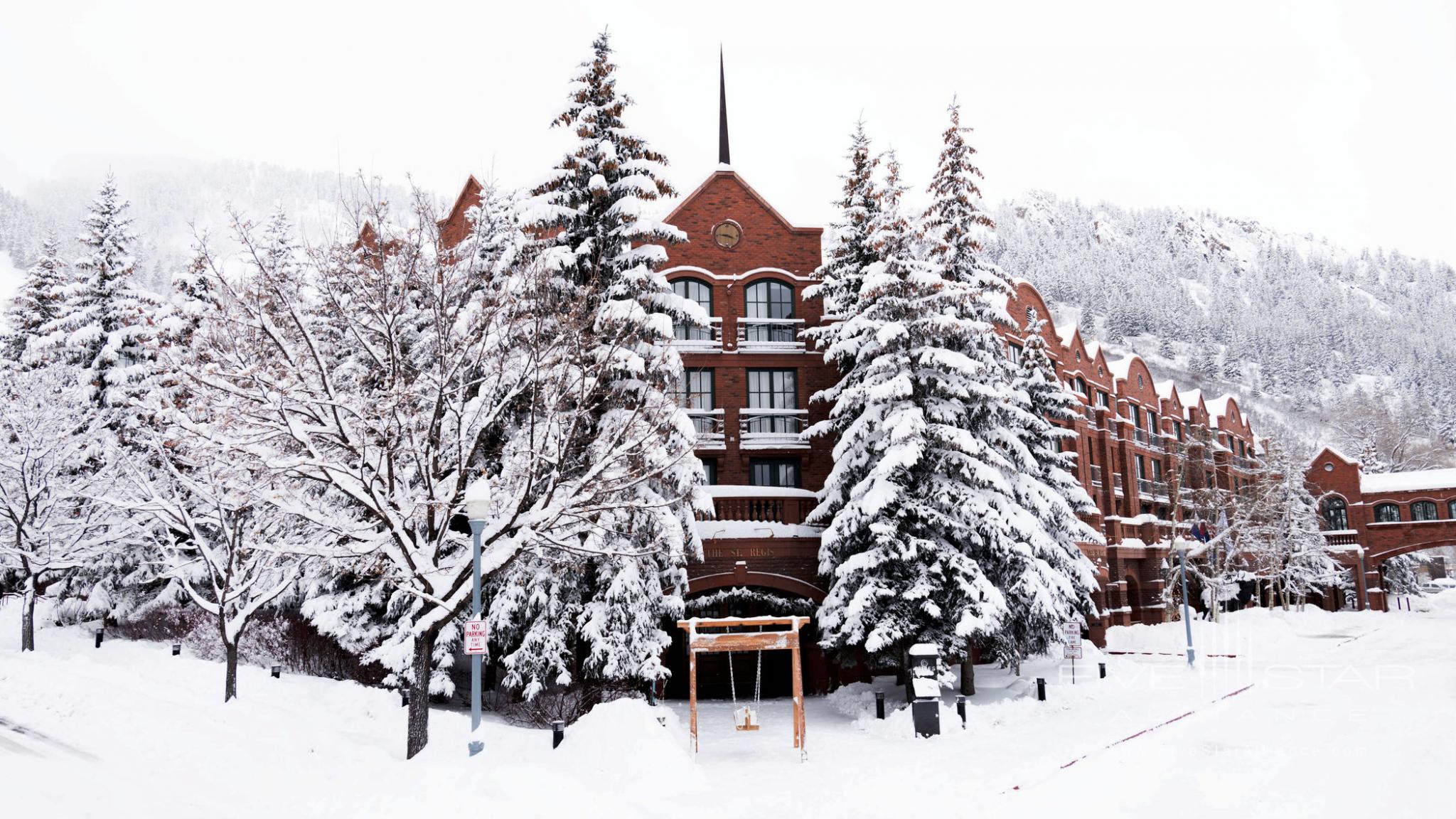 Winter Snow at The St. Regis Resort Aspen