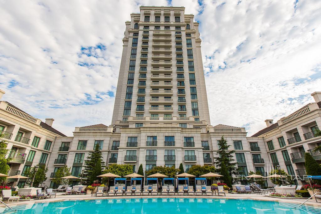 Outdoor pool at The Grand America Hotel