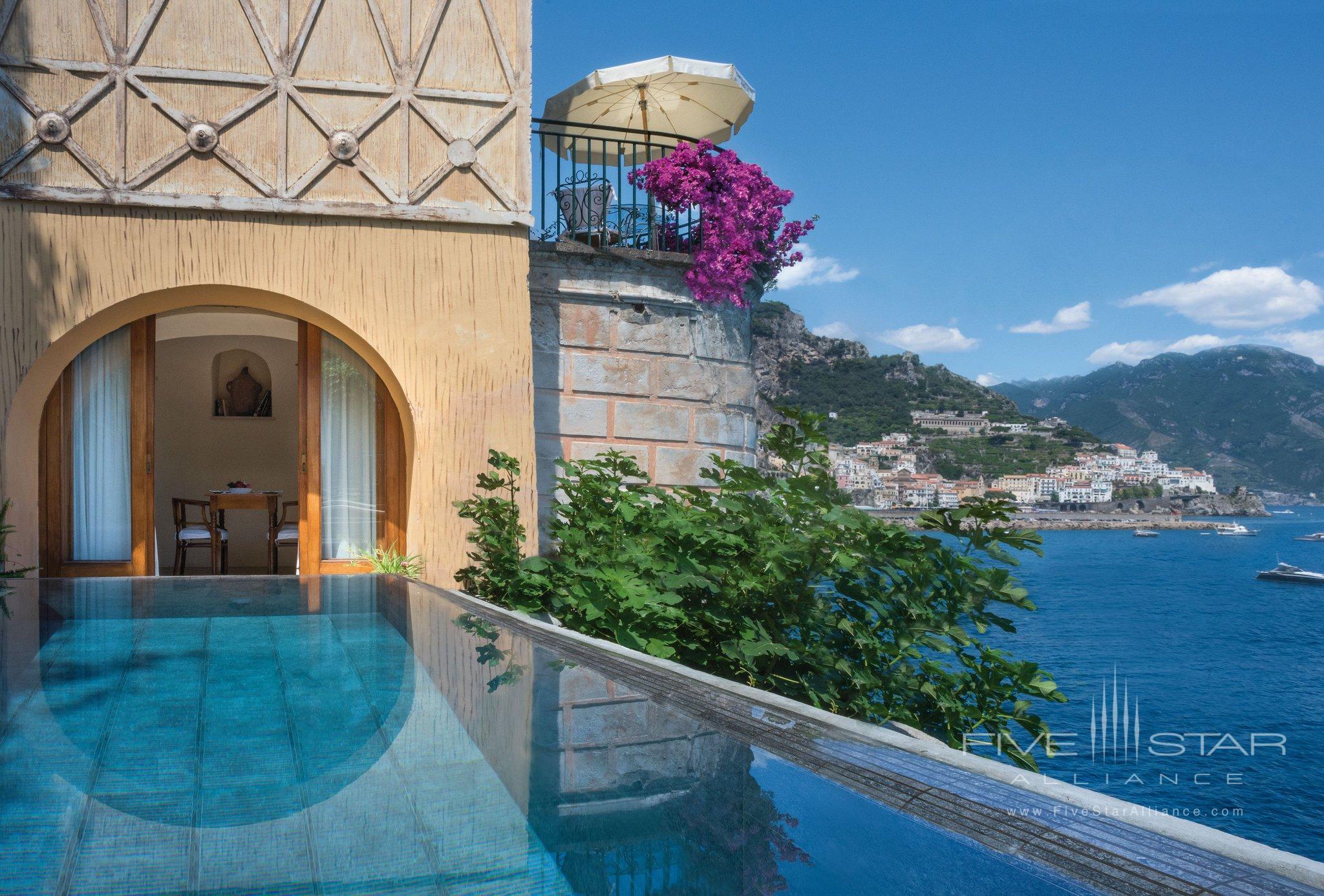 Pool Suite at the Santa Caterina Hotel on the Amalfi Coast