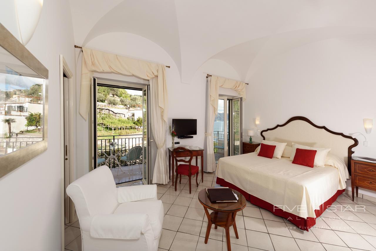 Guest Room at the Santa Caterina Hotel on the Amalfi Coast