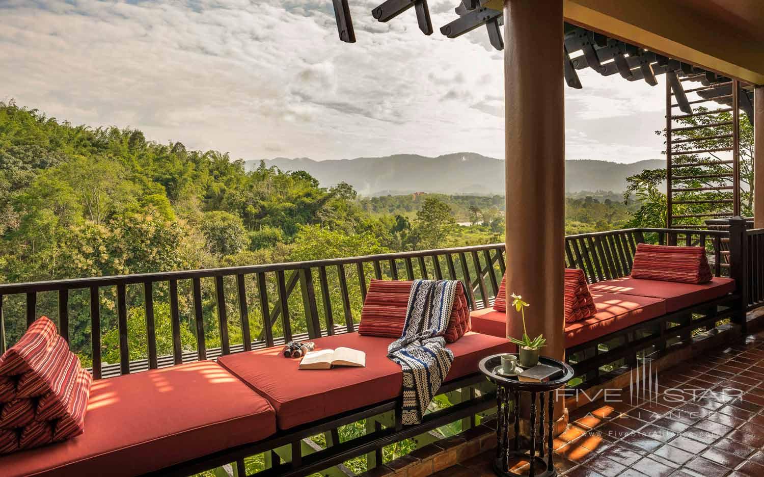 Suite Terrace at Anantara Golden Triangle Elephant Camp &amp; Resort, Thailand