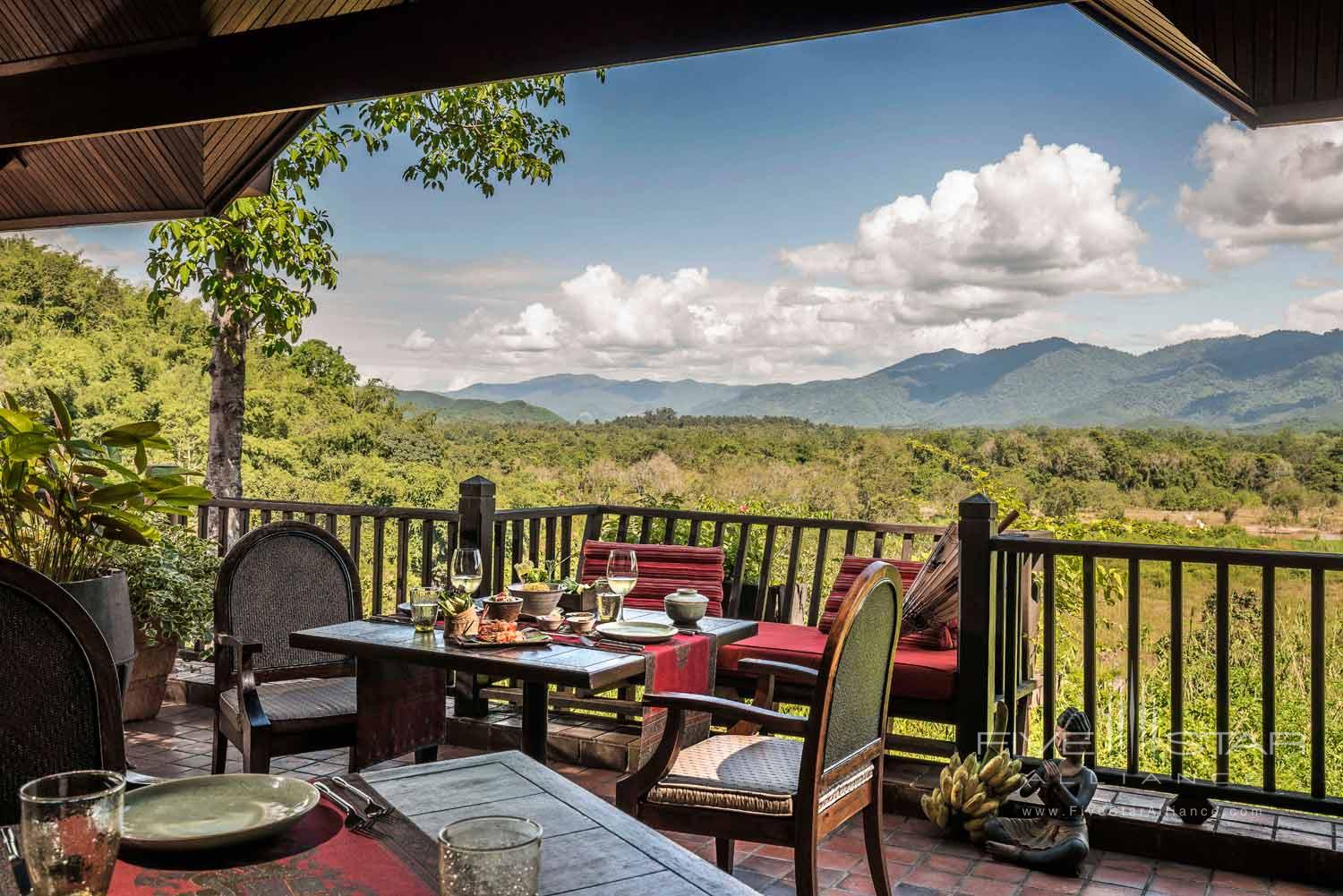 Dine with Views at Anantara Golden Triangle Elephant Camp &amp; Resort, Thailand