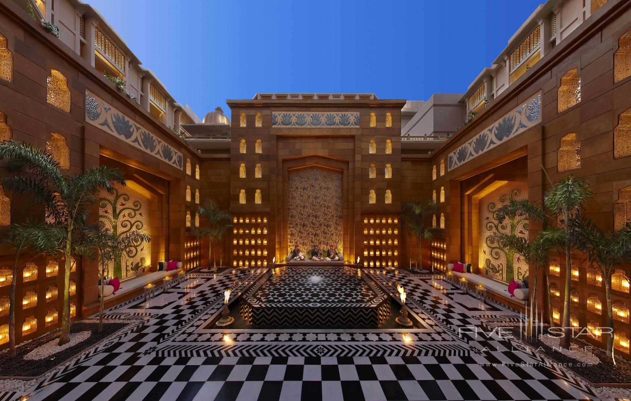 Leela Palace Udaipur Inner Courtyard