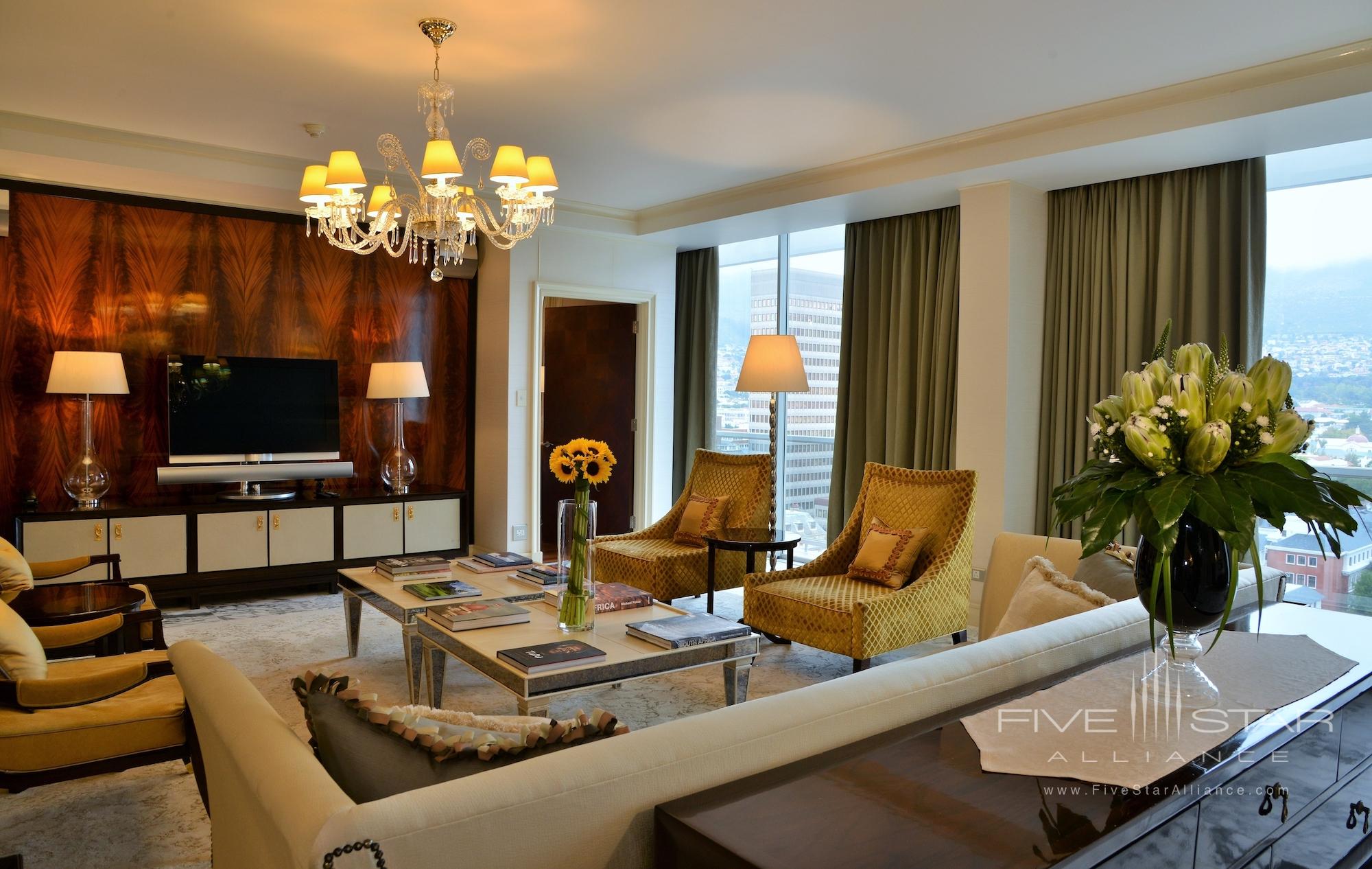Taj Cape Town Presidential Suite Living Room