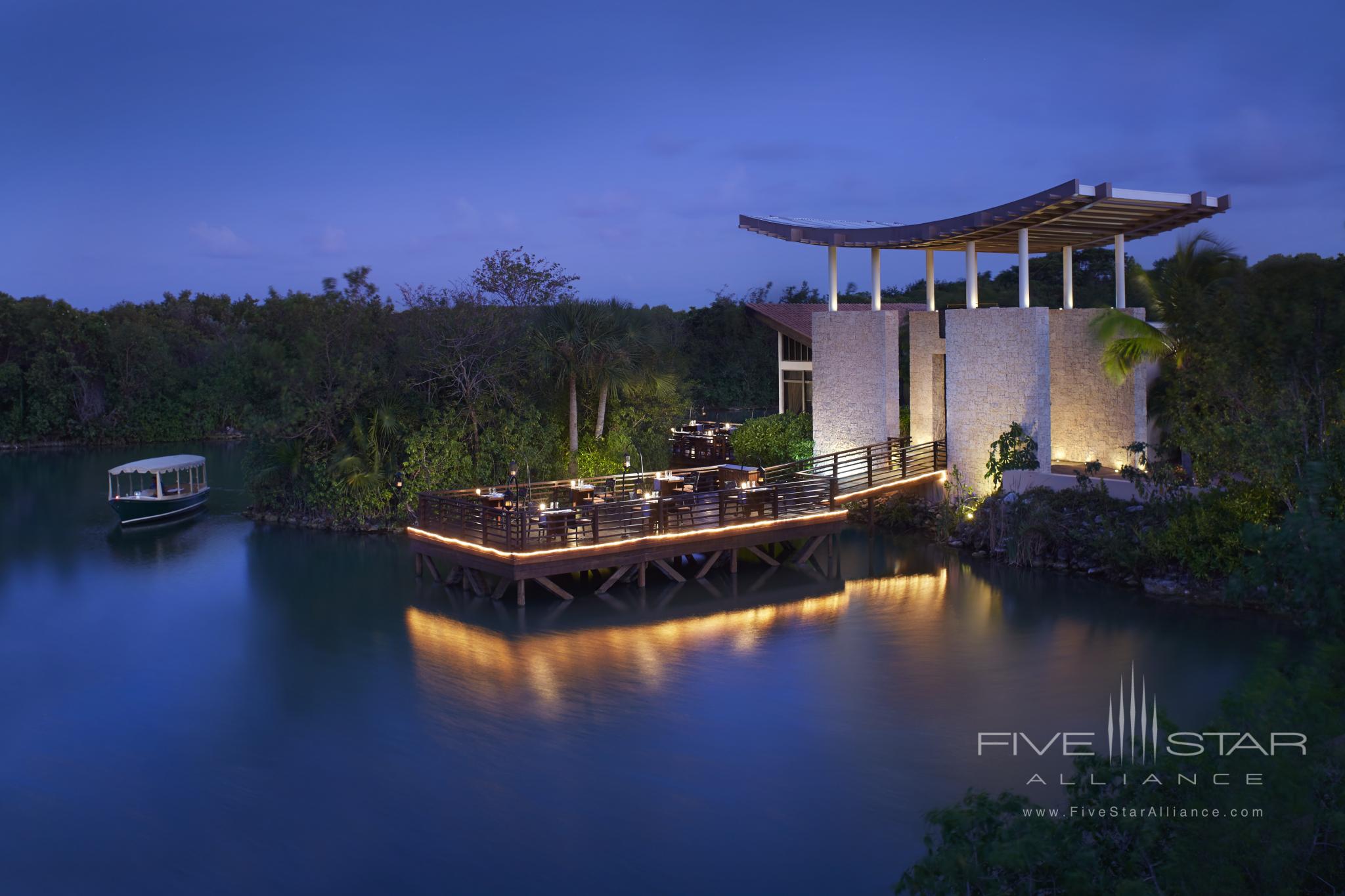 Saffron Restaurant at the Banyan Tree Mayakoba