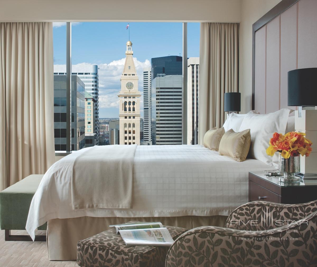 Guestroom at the Four Seasons Hotel Denver