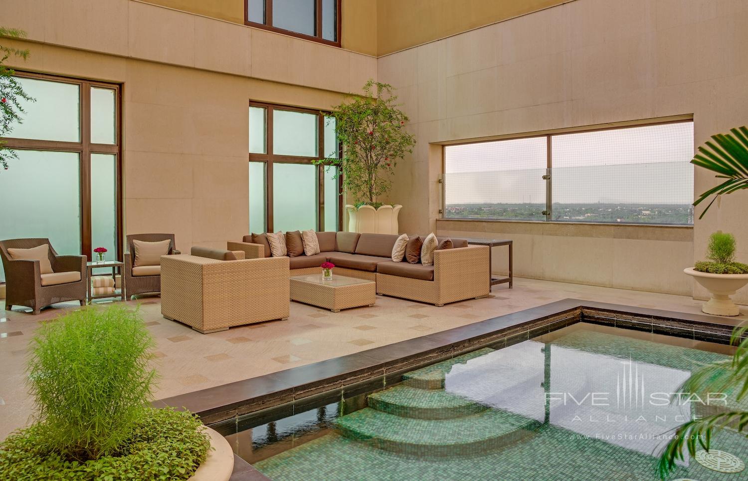 Private Plunge Pool in the Royal Suite at The Leela Palace New Delhi