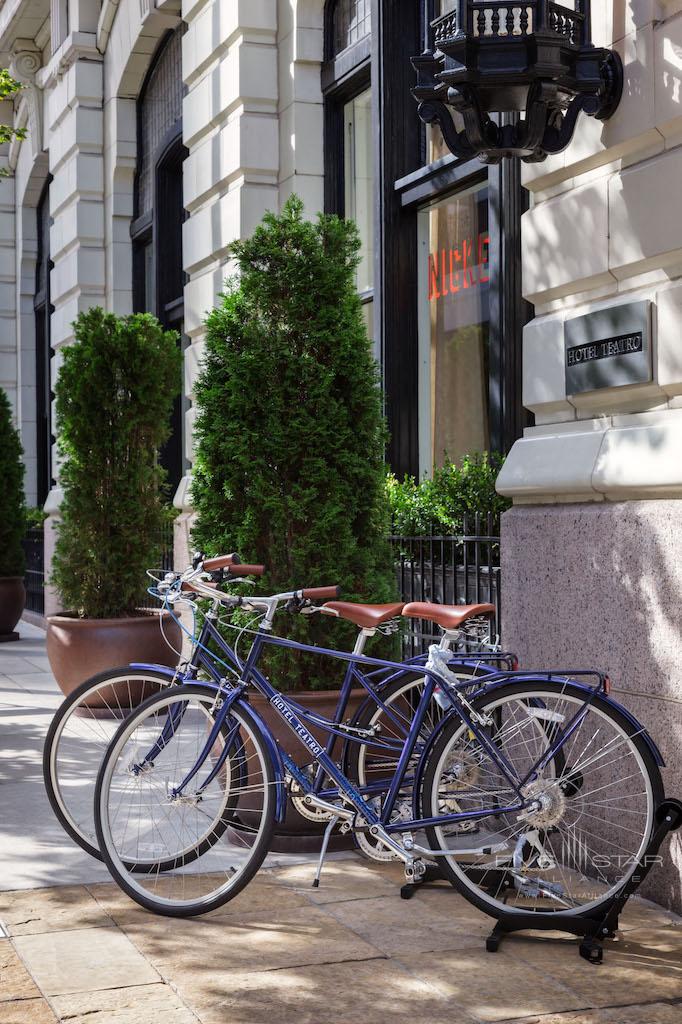 Bicycles at Hotel Teatro, Denver