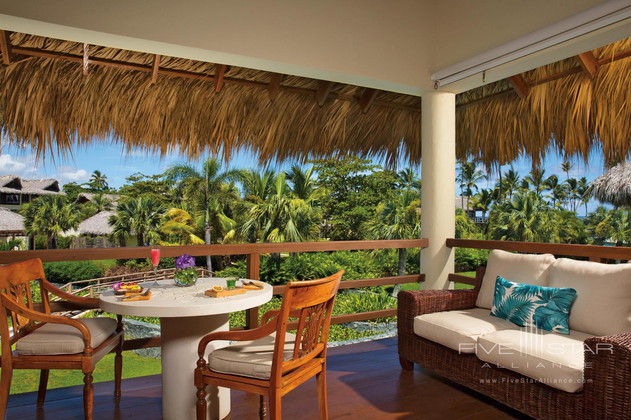 Junior Suite with Garden View Terrace at Zoetry Agua Punta Cana