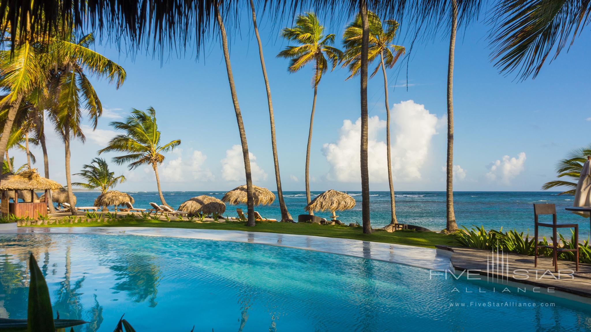 Beachside pool at Zoetry Agua Punta Cana