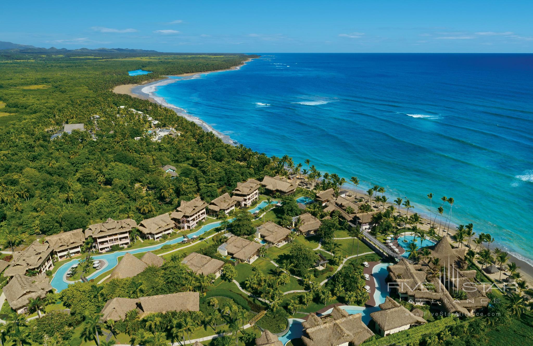 Aerial view of Zoetry Agua Punta Cana