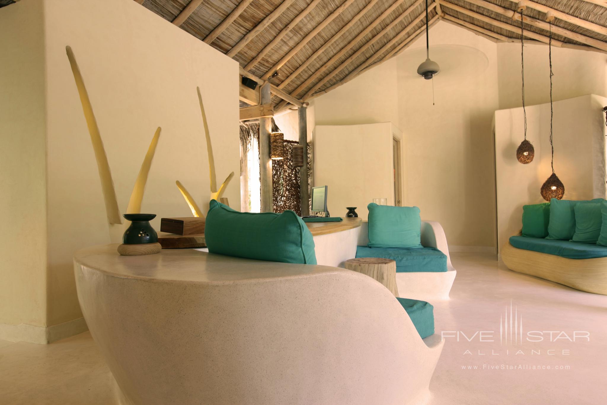 Spa Reception at Six Senses Laamu