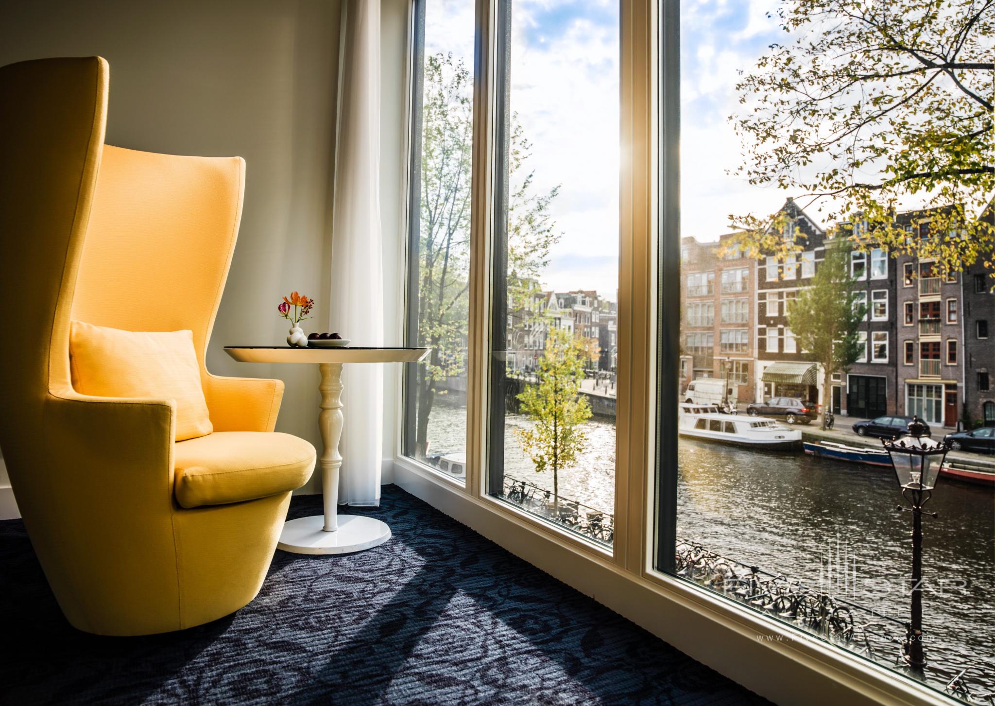 Andaz Amsterdam Prinsengracht Guest Room with Canal View