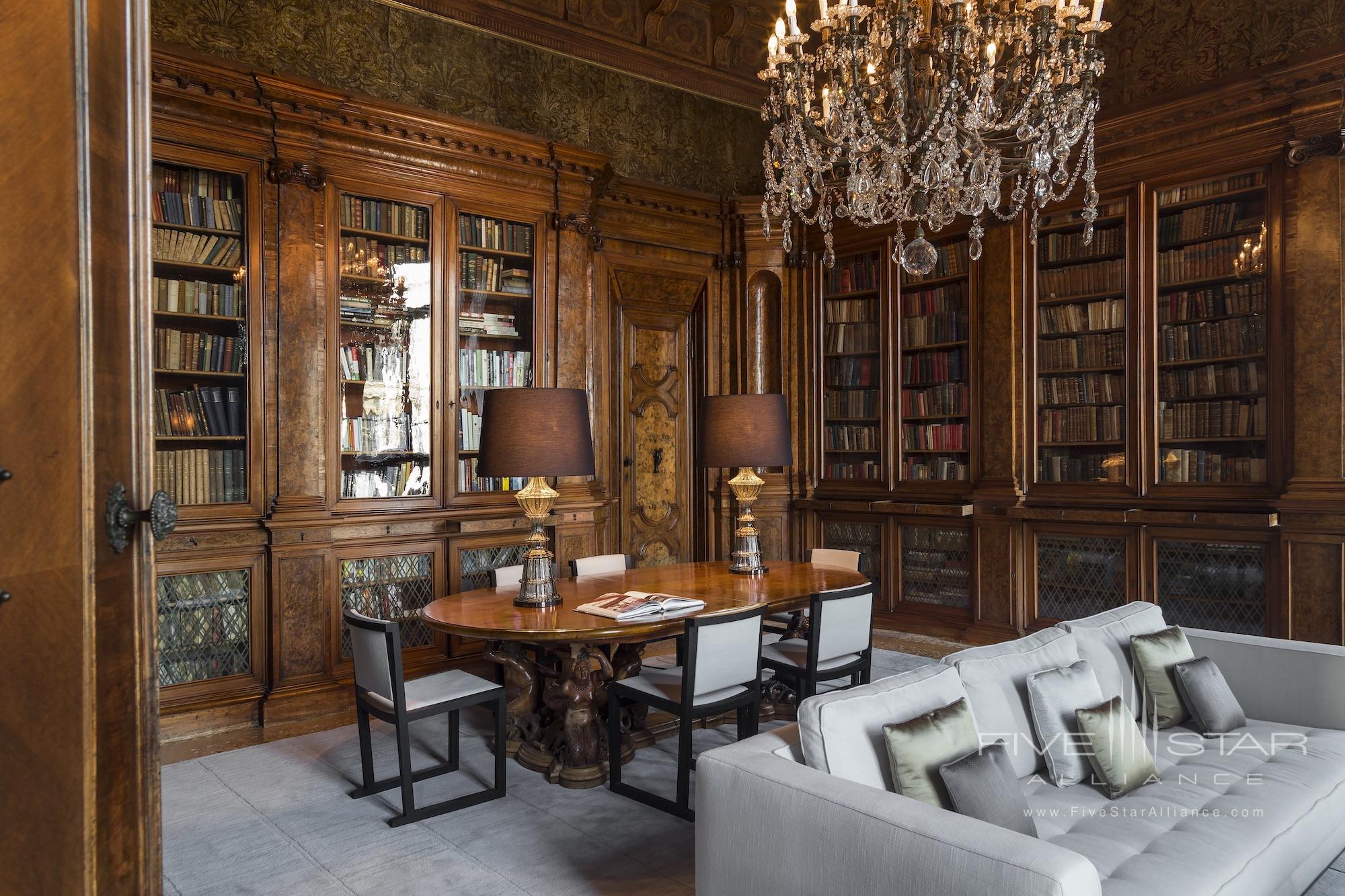 Library at Aman Venice