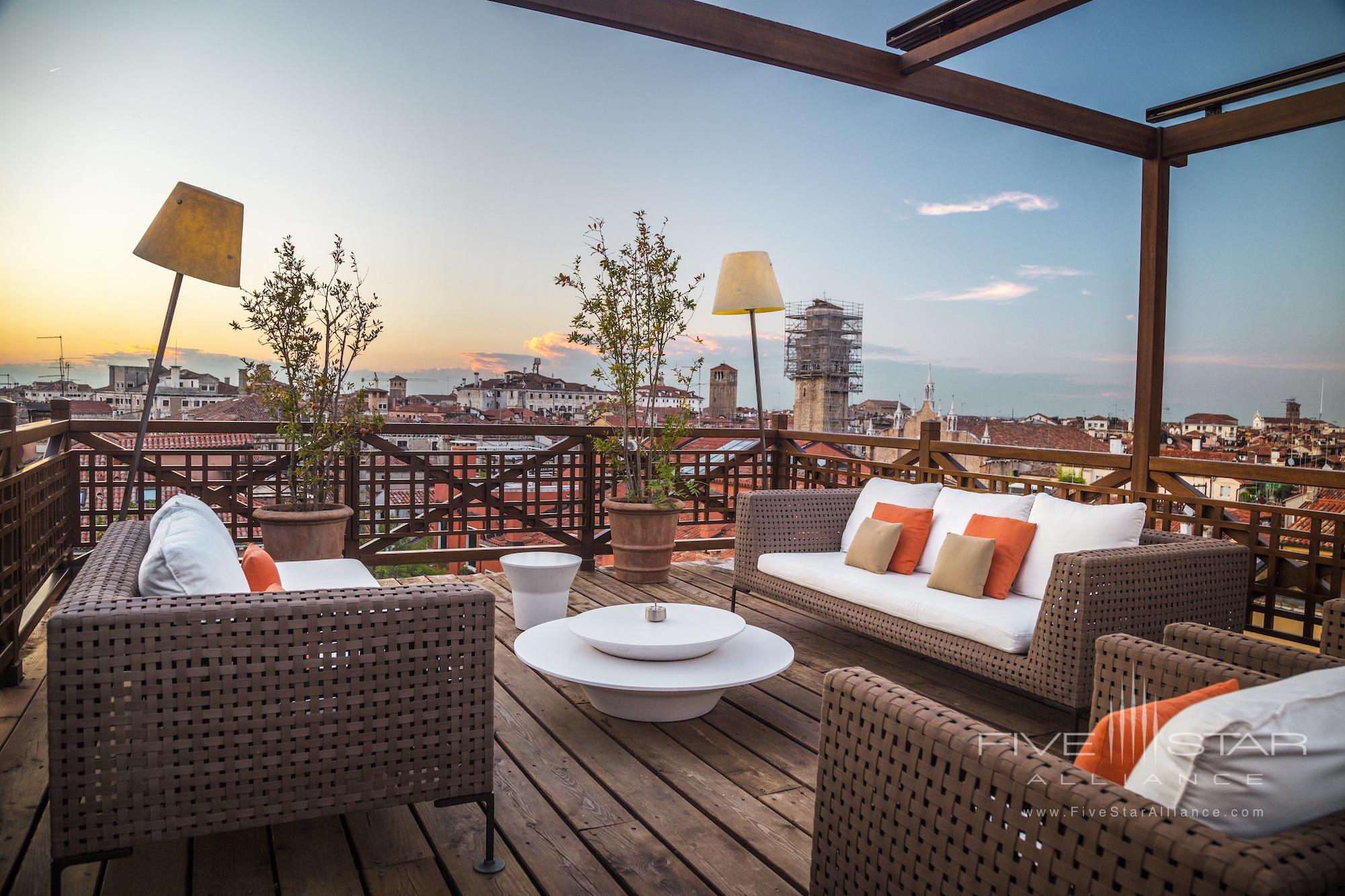 Rooftop Terrace at Aman Venice