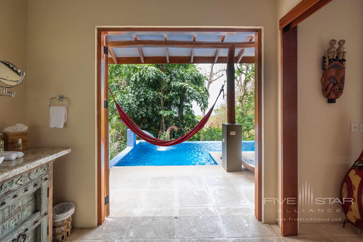 Outdoor Pool at Casa Chameleon at Mal Pais, Costa Rica