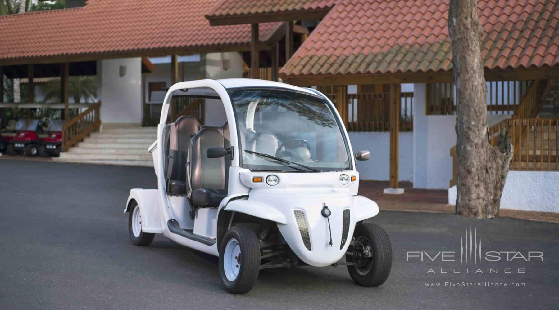 Golf Carts for guests in an Elite Suite