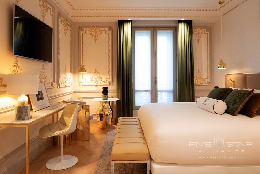 Guest Room at Hotel Bowmann, Paris, France