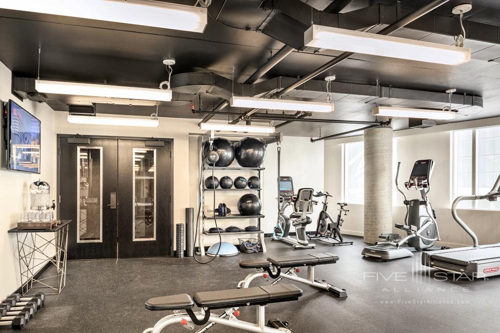 Fitness Center at the DOUGLAS, Vancouver, BC