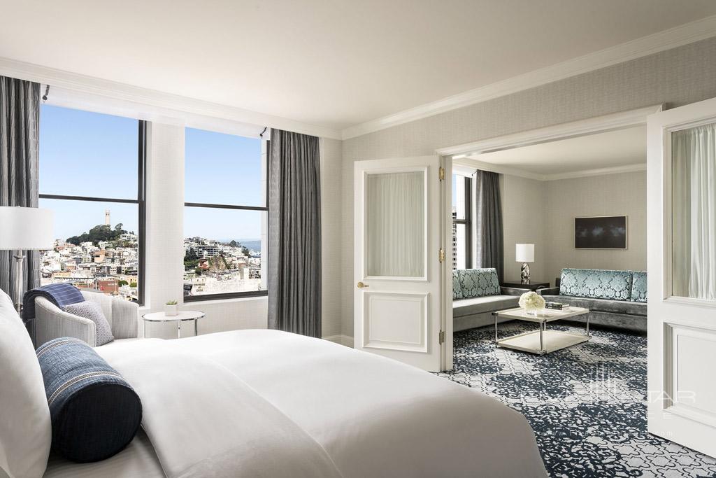 Guest Room at The Ritz-Carlton, San Francisco, CA