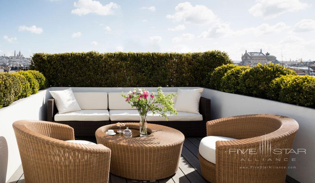 Presidential Suite Corner Terrace at Hyatt Paris Madeleine, Paris, France