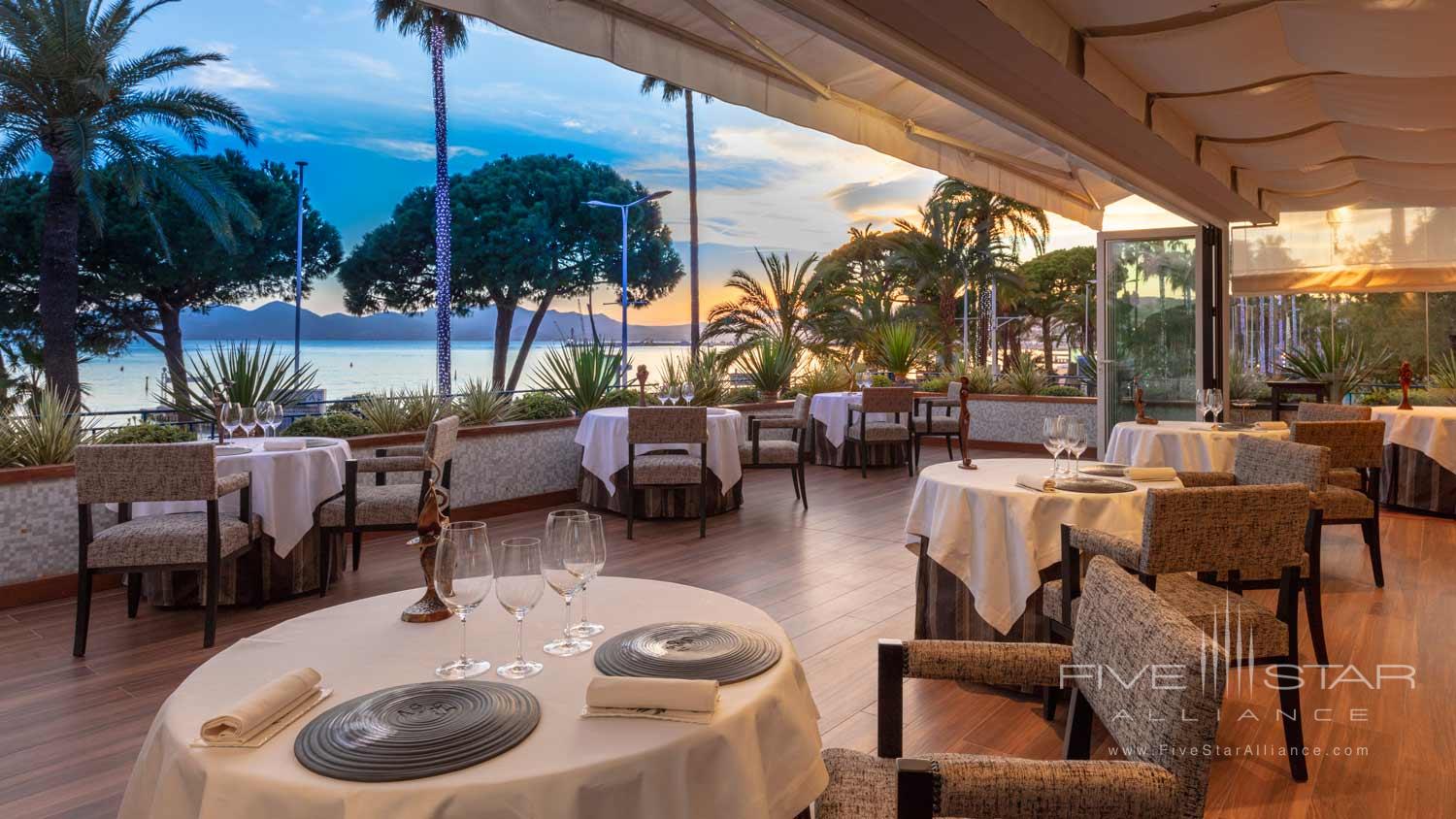 Dine at Hotel Martinez, Cannes, France
