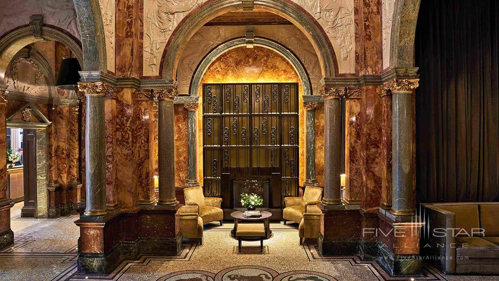 Lobby of Kimpton Fitzroy London, England, United Kingdom