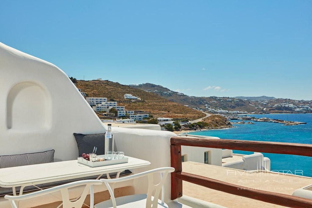 Terrace Lounge at Mykonos Princess, Cyclades, Greece