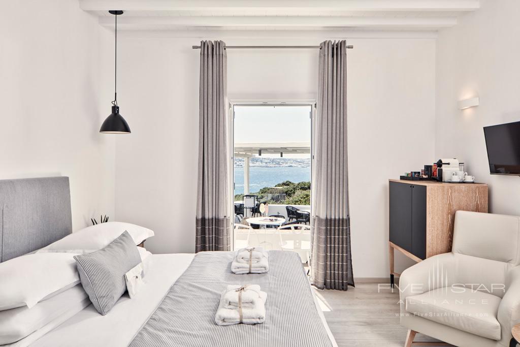 Double Sea View Guest Room at Mykonos Princess, Cyclades, Greece