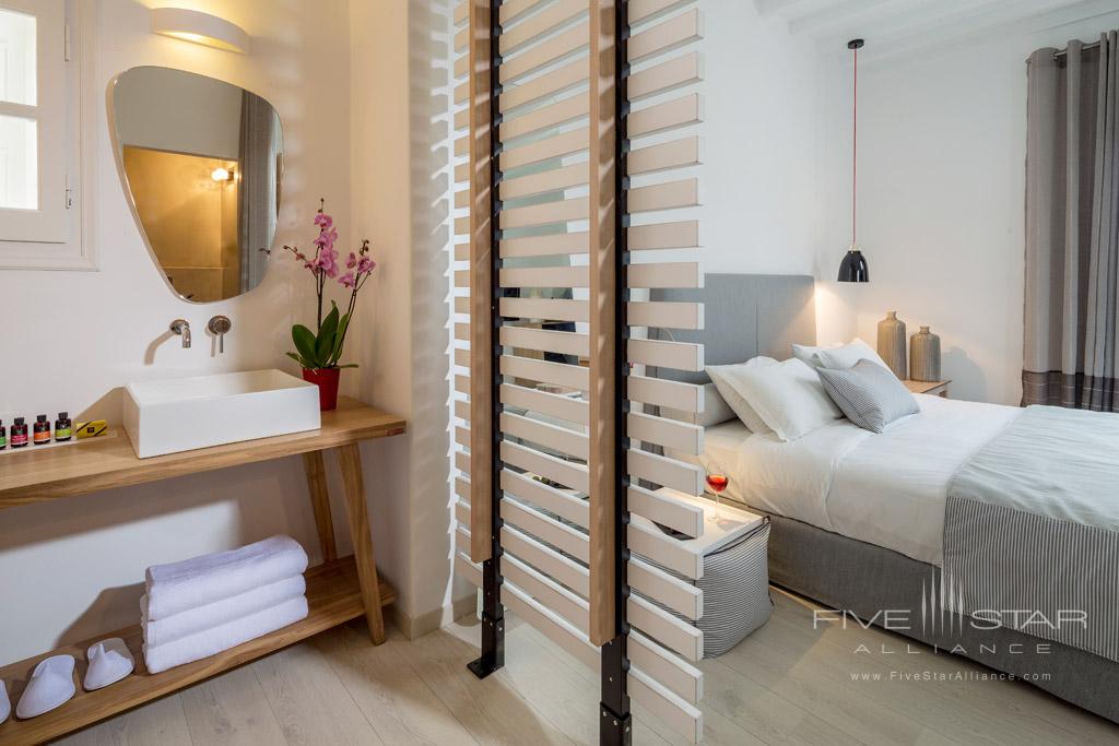Superior Double Guest Room at Mykonos Princess, Cyclades, Greece