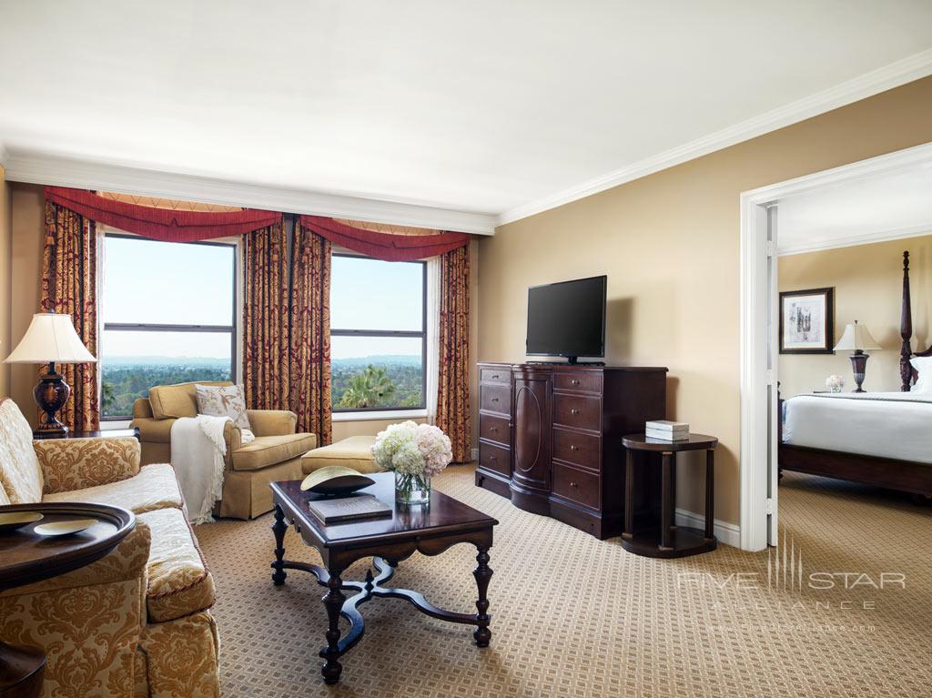 Executive Club King Suite at The Langham Huntington Hotel and Spa Pasadena, CA