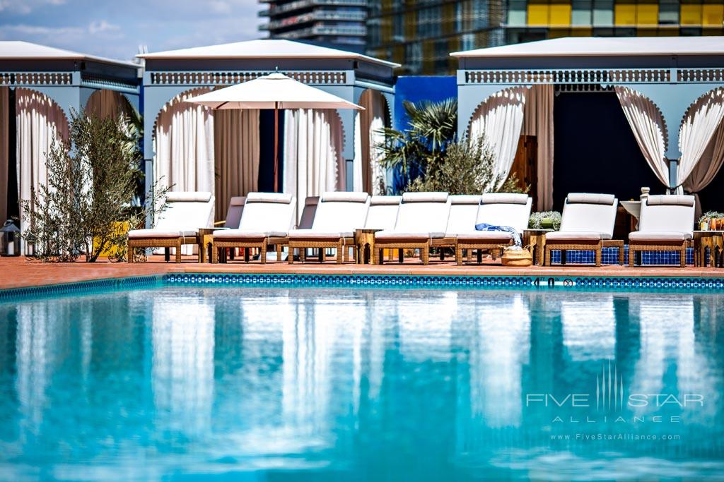 Outdoor Pool at NoMad Las Vegas , Las Vegas, NV