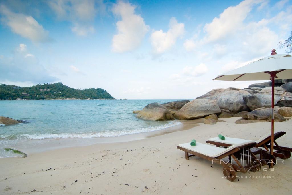 Private Beach's at Panviman Resort Koh Phangan, Suratthani, Thailand