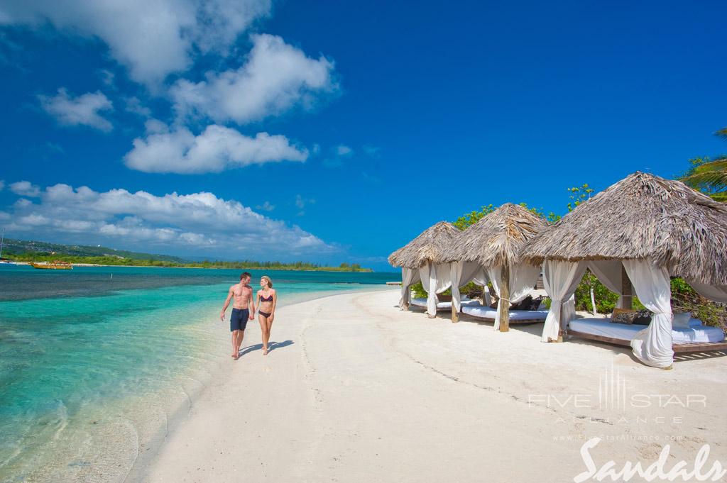 Beach at Sandals Royal Caribbean, Montego Bay, St. James, Jamaica