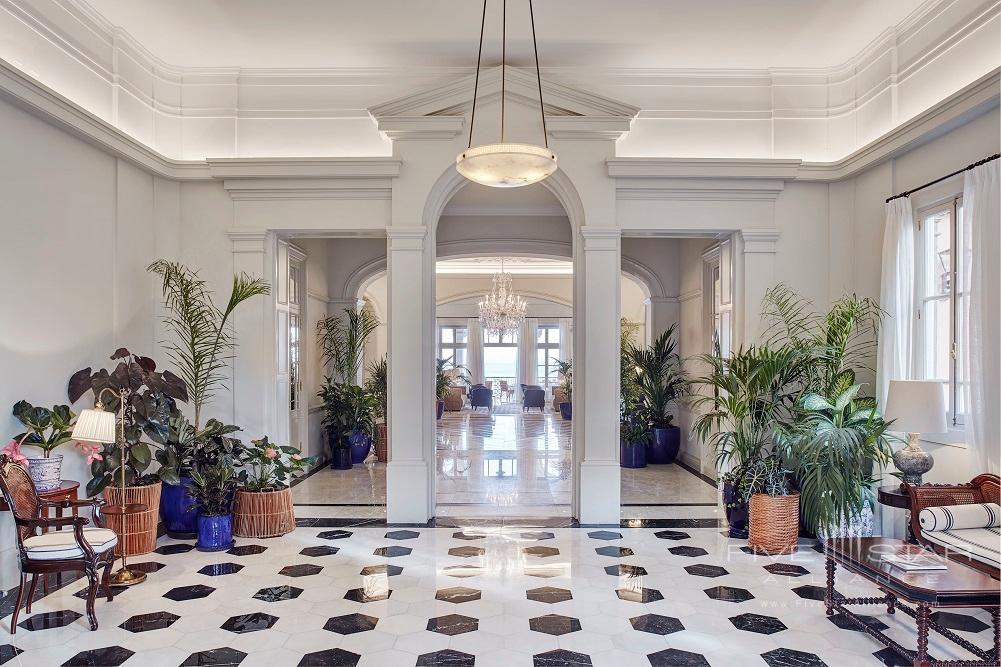 Lobby of Belmond Reid's Palace, Funchal, Madeira, Portugal