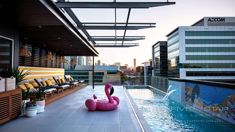 Outdoor Pool at Ovolo the Valley, Brisbane, Queensland, Australia