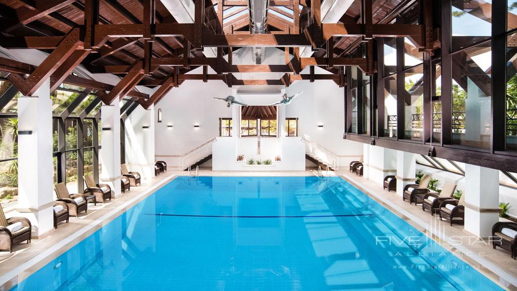 Indoor Pool at Pine Cliffs Hotel, Albufeira, Portugal