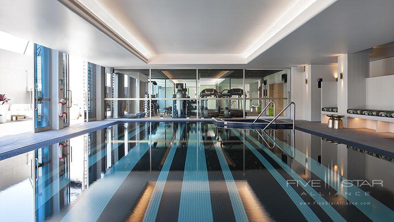 Indoor Pool and Fitness Center at Ovolo Woolloomooloo, Sydney, NSW, Australia