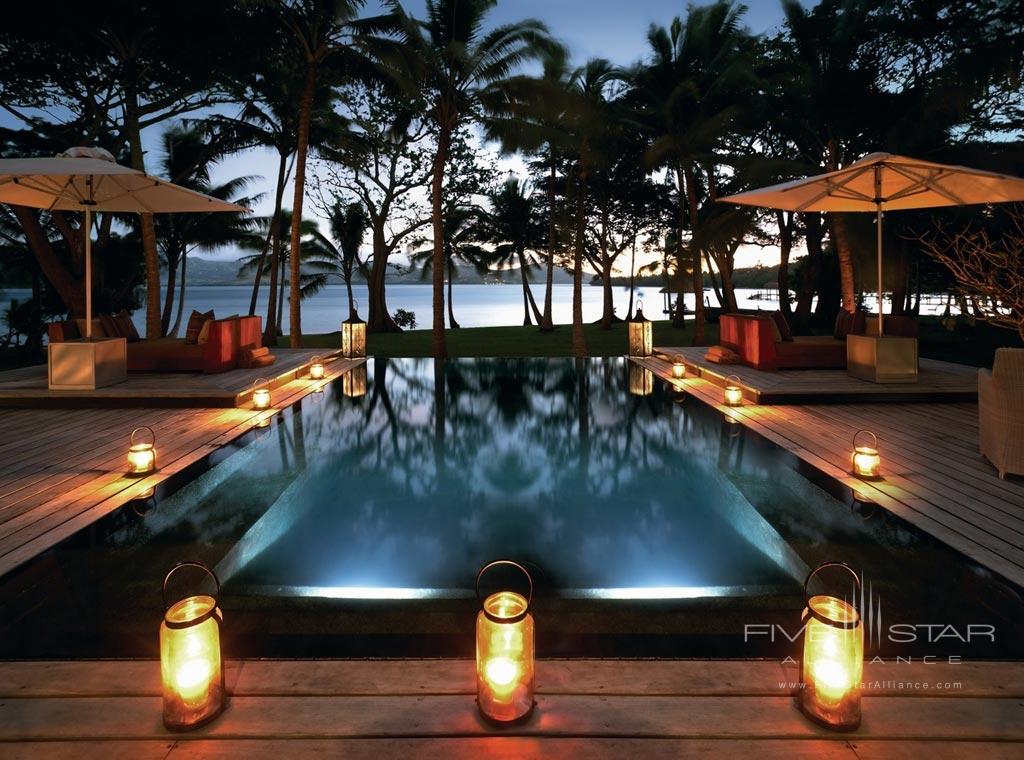 Outdoor Pool at Dolphin Island, Fiji