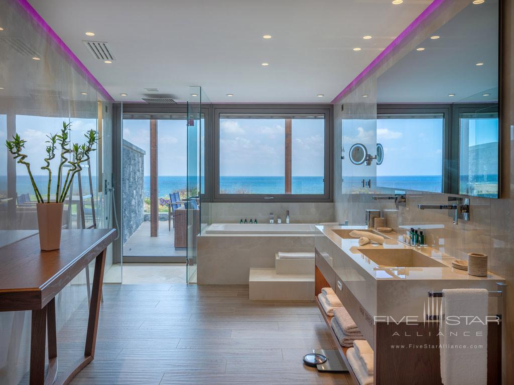 Suite Bath at Nana Princess Suites, Villas &amp; Spa, Hersonissos, Crete Island, Greece