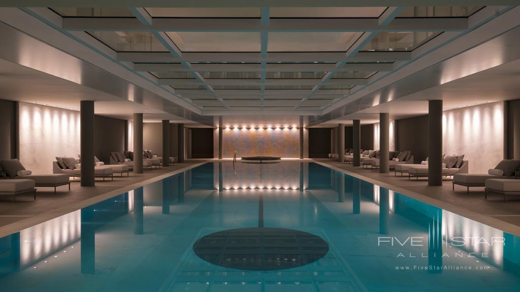Indoor Pool at Palacio Tangara, São Paulo, Brazil
