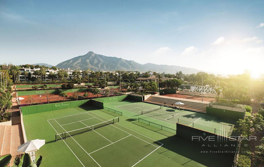 Tennis at Nobu Hotel Marbella, Spain
