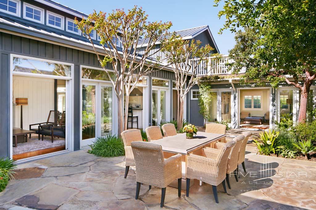 Courtyard Terrace at Carneros Resort and Spa, Napa, CA