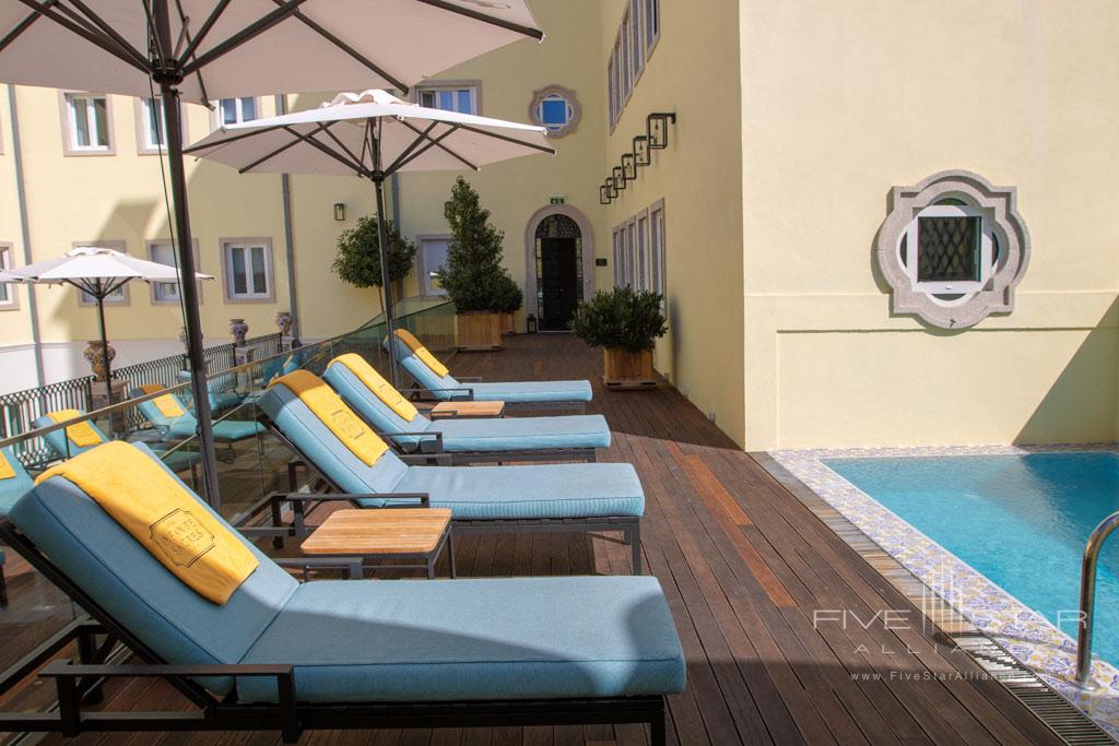 Terrace Pool at Infante Sagres, Porto, Portugal