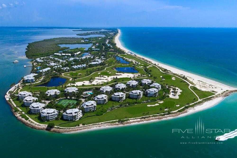 Overview of South Seas Island Resort