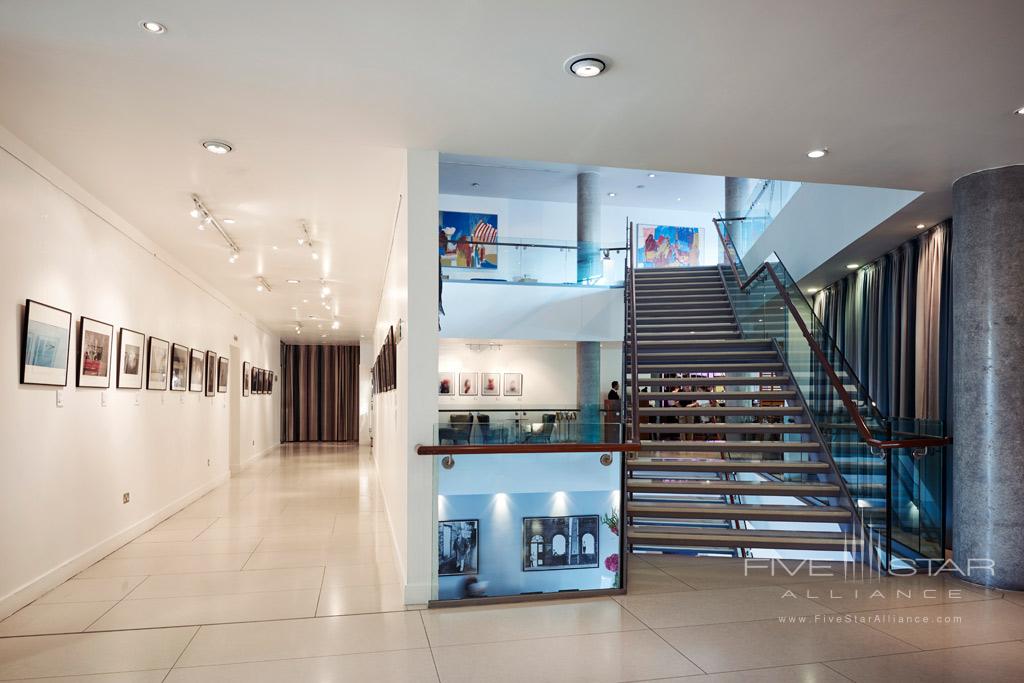 Lobby of The Lowry Hotel, Manchester, United Kingdom