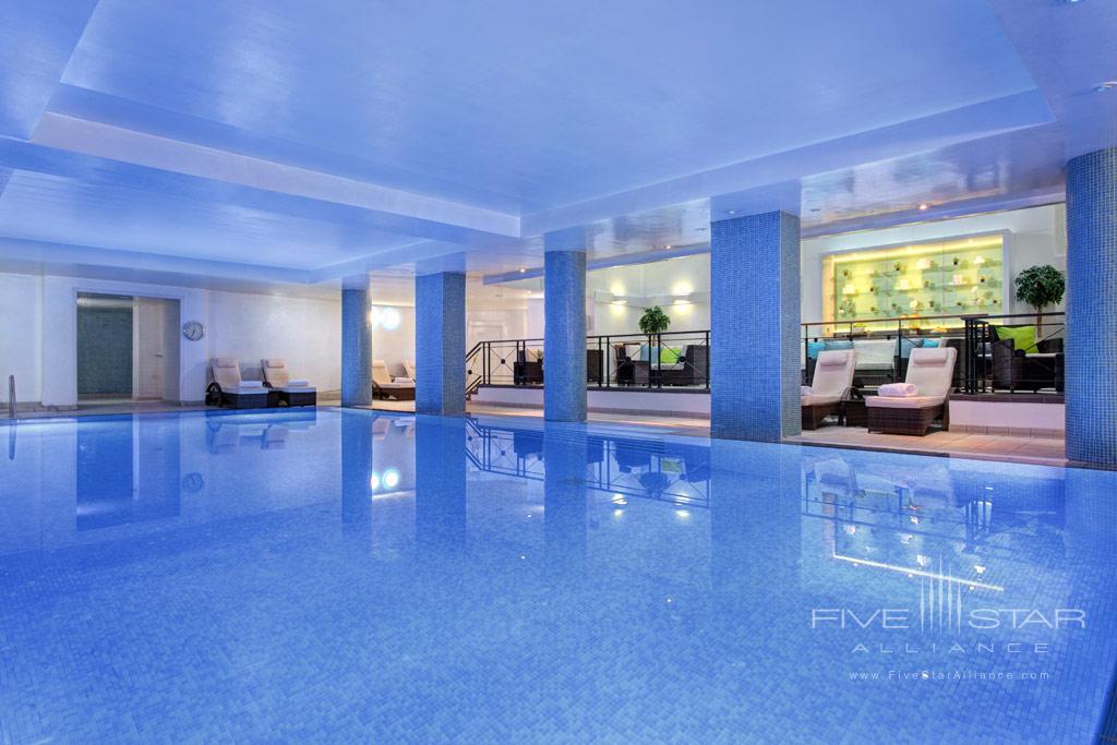 Indoor Pool at Rocco Forte Balmoral Hotel, Edinburgh, Scotland, United Kingdom