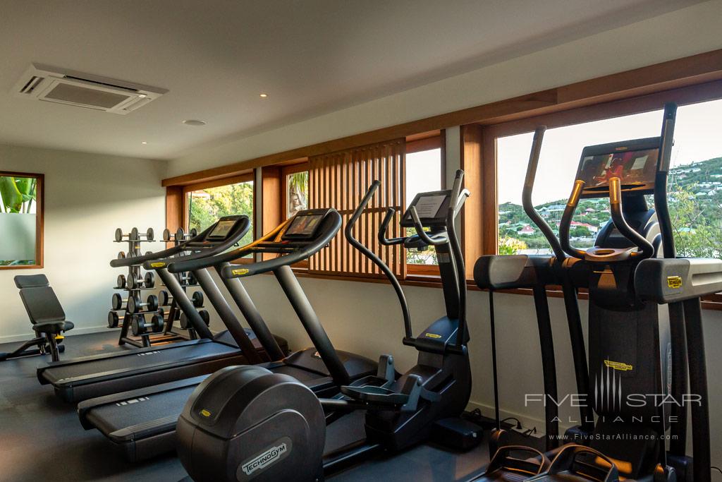 Fitness Center at Le Barthelemy Hotel and Spa, St. Barthélemy