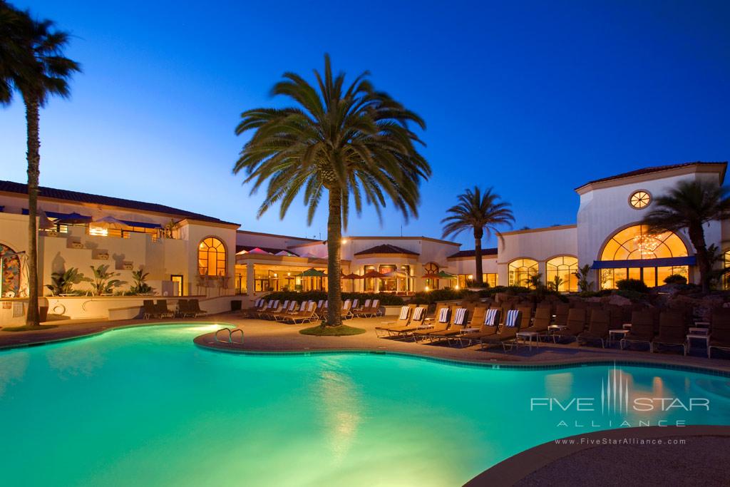 Outdoor Pool at Hilton Waterfront Beach Resort, Huntington Beach, CA