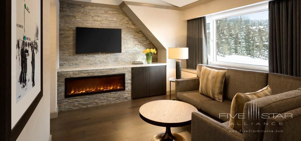 Suite Lounge at Fairmont Chateau Whistler, Whistler, BC, Canada